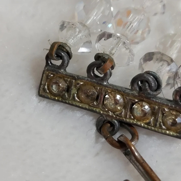 Vintage Aurora Borealis 4 Strand Necklace - Picture 8 of 11